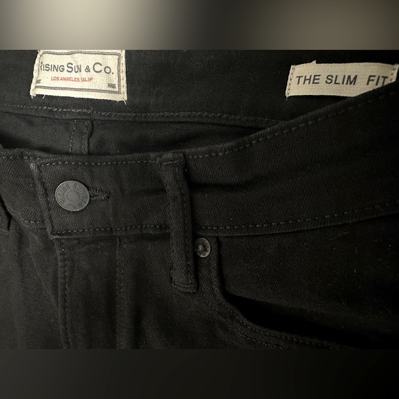 Rising Sun Mfg Co Jeans | Color: Black | Size: 29x29 | - Picture 6 of 10